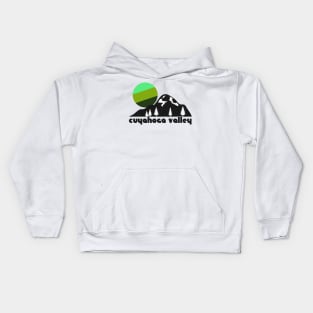 Retro Cuyahoga Valley ))(( Tourist Souvenir National Park Design Kids Hoodie